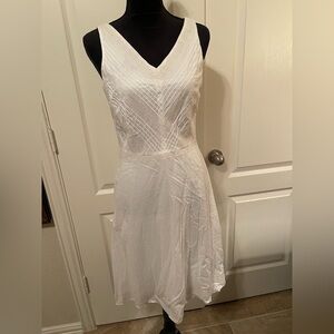 Ann Taylor Ivory Sleeveless Top